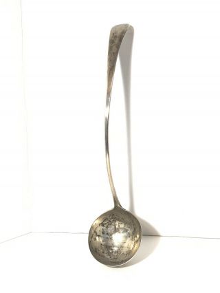 George Iii Sterling Silver Large Ladle London 1788 Jh Or Th