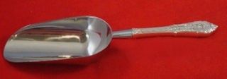 Rose Point By Wallace Sterling Silver Ice Scoop Hh W/stainless Custom 9 3/4 "