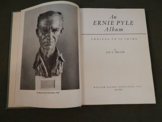 WWII U.  S.  Military,  An Ernie Pyle Album,  1946 First Edition,  Ernie Pyle Book 2