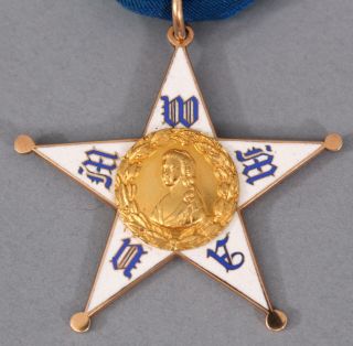 Antique 1894 National Mary Washington Memorial Association 14K Gold Medal 3
