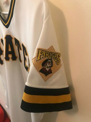 Vintage 1980s Pittsburgh Pirates Rawlings Jersey Size 44/Large Good Shape 2