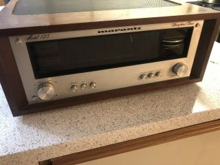 Vintage Marantz 125 Stereo Reciever With Wood Cabinet