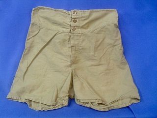 Wwii Wwii Us Army Light Khaki Boxer Underwear Shorts Size 30