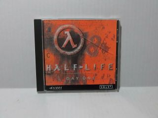 Half Life Day One Sierra Studios Valve Extremely Rare Demo Disc Vintage 1998
