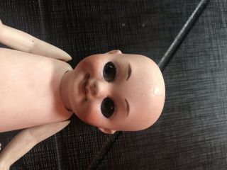 Antique bisque - Early 1900’s GOOGLY baby doll,  rare 323 model,  cute 6