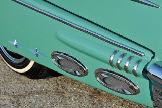 1958 1959 Chevy Impala Belair Mercury Exhaust Ports Accessory Cruiser Skirts