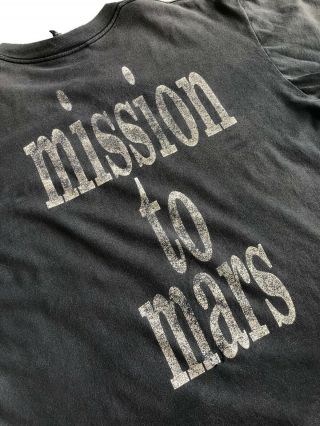 RARE Vintage Smashing Pumpkins Mission To Mars T - shirt XL 90s Single Stitch Vtg 2