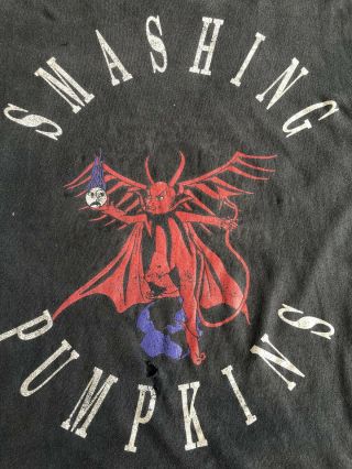 RARE Vintage Smashing Pumpkins Mission To Mars T - shirt XL 90s Single Stitch Vtg 4