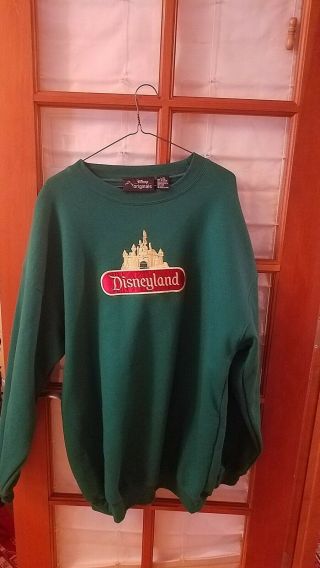 Disney Originals Embroidered Vintage Disneyland Sweatshirt Size L/xl