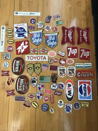 Company Advertising Vintage Patches Over 50 From 60s 70s 80s