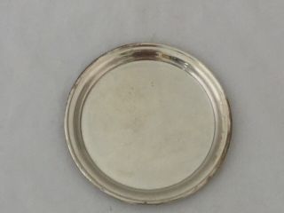 Antique American Sterling Silver Platter Tray By Randahl 7 1/2 " Diameter 142 Gr