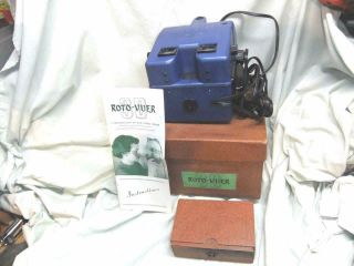 Vintage 3d Roto - Vuer Stereo Slide Viewer
