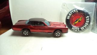 Vintage Hot Wheels Red Lines Hk 1968 Custom Eldorado [red] W/button