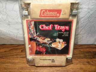 Vintage Coleman Chef Trays 413 - 731 Fits Camp Stoves 425e,  413f,  G,  426c,  D Nos