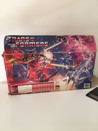 Vintage 1984 G1 Transformers OPTIMUS PRIME Autobot w/ Box Japan Booklet 4