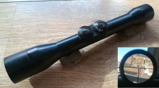 Vintage Germany Carl Zeiss Aus Jena Ddr Zf4/s Sniper Rifle Scope Clear Vision