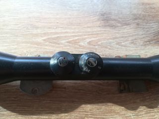 VINTAGE GERMANY CARL ZEISS aus JENA DDR ZF4/S SNIPER RIFLE SCOPE CLEAR VISION 4
