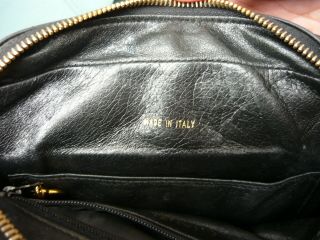 Vintage Chanel Black Soft Leather Quilted Shoulder Bag w/Twisted Strap 5