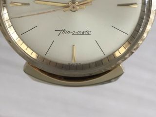 Hamilton 1964 Vintage Thin - O - Matic Gold Filled Case With Stunning Silver Dial