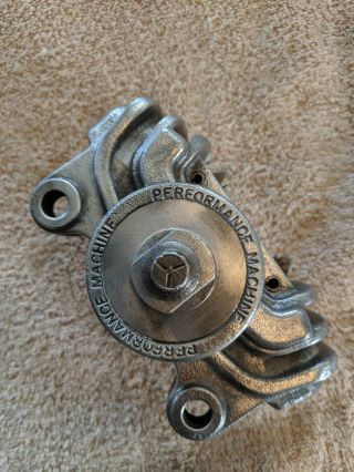 Vintage Performance Machine Chopper Disc Brake Caliper Harley Davidson,  Panhead,