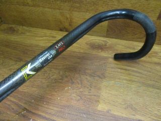 Vintage Kestrel Ems Pro Carbon Aramid 26 X 44 Road Bike Ergo Drop Handlebars