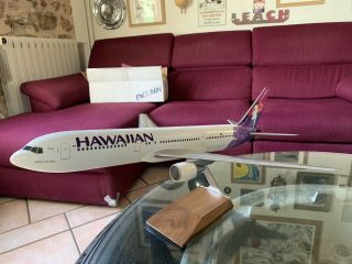 Vintage Pacmin 1/100 Hawaiian Airlines Boeing 767 - 300 Er Model