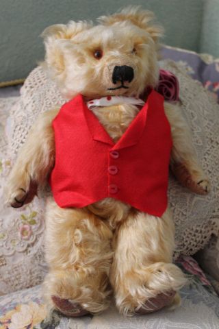 Vintage Merrythought Teddy Bear Made In England 15 "