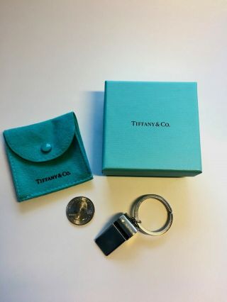 Tiffany & Co.  Authentic Vintage Sterling 925 Silver Whistle Pendant,  Bag & Box