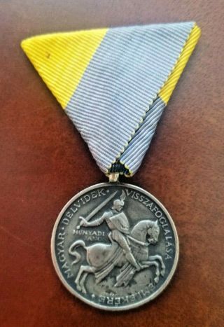 Ww2 Commemorative Medal For The Return Of Southern Hungary /délvidéki Emlékérem