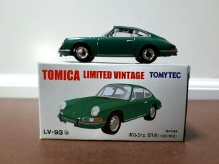 Tomytec Tomica Limited Vintage Lv - 93b Porsche 912