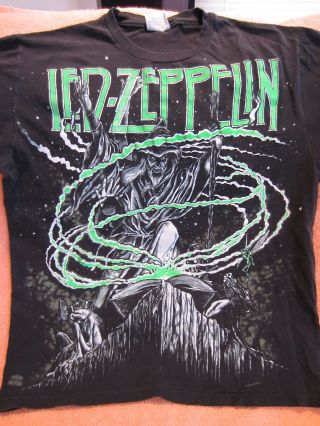 True Vintage Led Zeppelin Shirt 1992 Lg Winterland Rock Express Mythgem