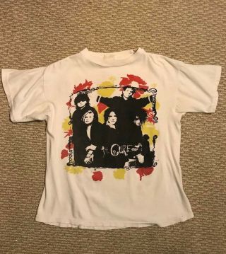 Thecure/pixies Originalband Tour Shirt Vintage Rare Sizem