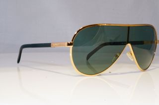 GUCCI Mens Vintage 1990 Designer Sunglasses Gold Shield PILOT GG 1650 T1R 20438 3
