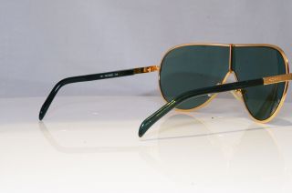 GUCCI Mens Vintage 1990 Designer Sunglasses Gold Shield PILOT GG 1650 T1R 20438 5