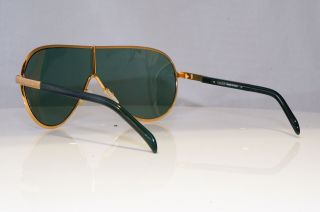 GUCCI Mens Vintage 1990 Designer Sunglasses Gold Shield PILOT GG 1650 T1R 20438 7