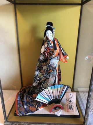 Japanese Vintage Geisha Doll Fine Quality