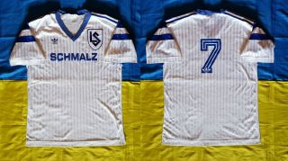 ● Rare Vintage Match Worn Or Issue? Home Shirt Lausanne Sport 1980 