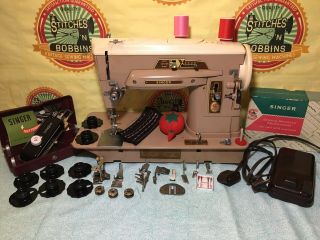 Vintage Singer 403a Sewing Machine Cleaned & Serviced