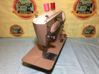 Vintage Singer 403A Sewing Machine Cleaned & Serviced 3