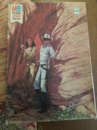 The Legend Of The Lone Ranger Jigsaw Puzzle,  Vintage
