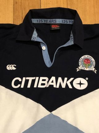 Vintage NSW Waratahs 1999 125 Years Ltd Edition Rugby Jersey / Shirt XL RARE A, 2