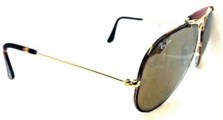 Vintage B&l Ray - Ban Usa Outdoorsman Sunglasses Gold / Brown 62 - 14 Mm [m16]