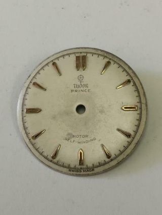 Fine Vintage Rolex - Tudor Oyster Prince Dial With Gold Arrowhead Markers