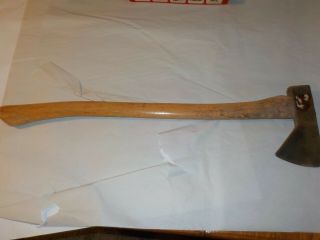 Vintage Norlund Axe W Wood Handle 26 " Maul 4 " Blade