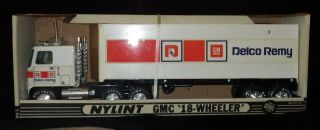 Vintage Nylint Gmc 18 Wheeler Gm Delco Remy 911 - Z