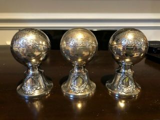 1930s Antique Wallace Bros Vintage Basketball Trophies -