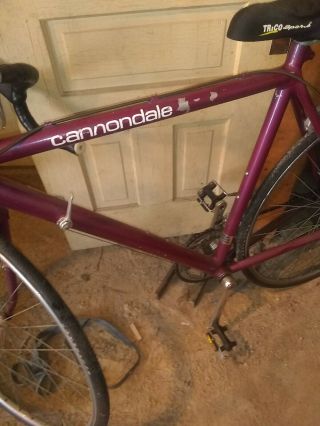 Vintage Cannondale Racing Bicycle