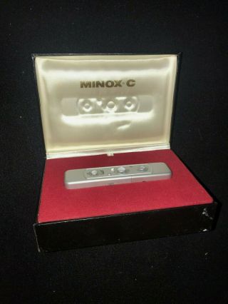 Vintage Minox C ultra miniature Camera Box Inserts Manuals and Box 2