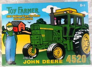 Vintage 2001 Ertl John Deere National Farm Toy Show 4520