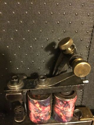 Vintage Left Handed Iron Work Horse Tattoo Machines 6